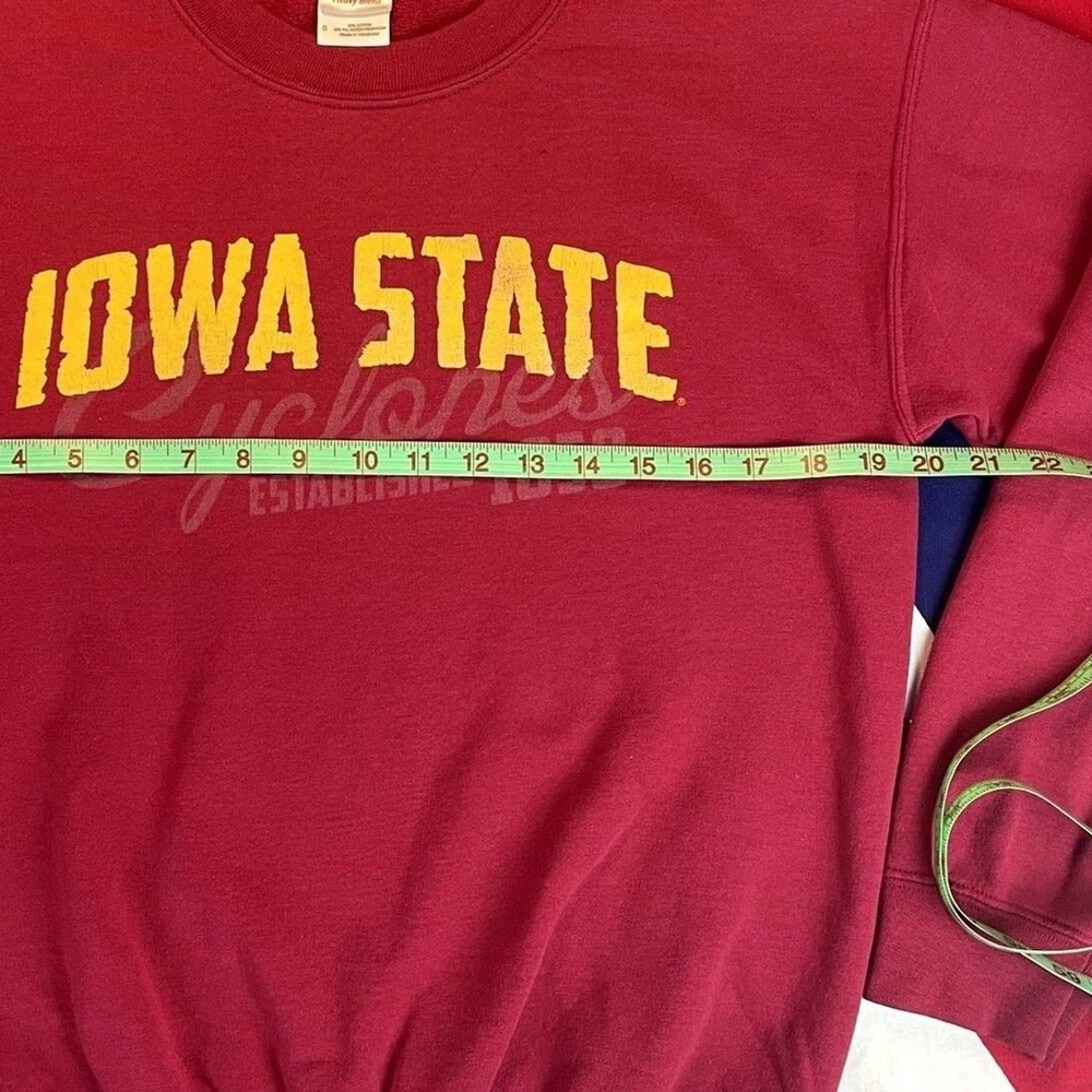 IOWA STATE CYCLONES Mens (S) University Sweatshirt GILDAN Basketball College - Picture 6 of 7